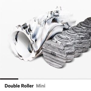 lululemon athletica Black and White Double Roller Mini